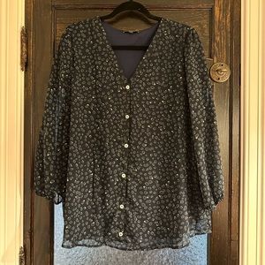 West Kei Coleton Button Down Blouse